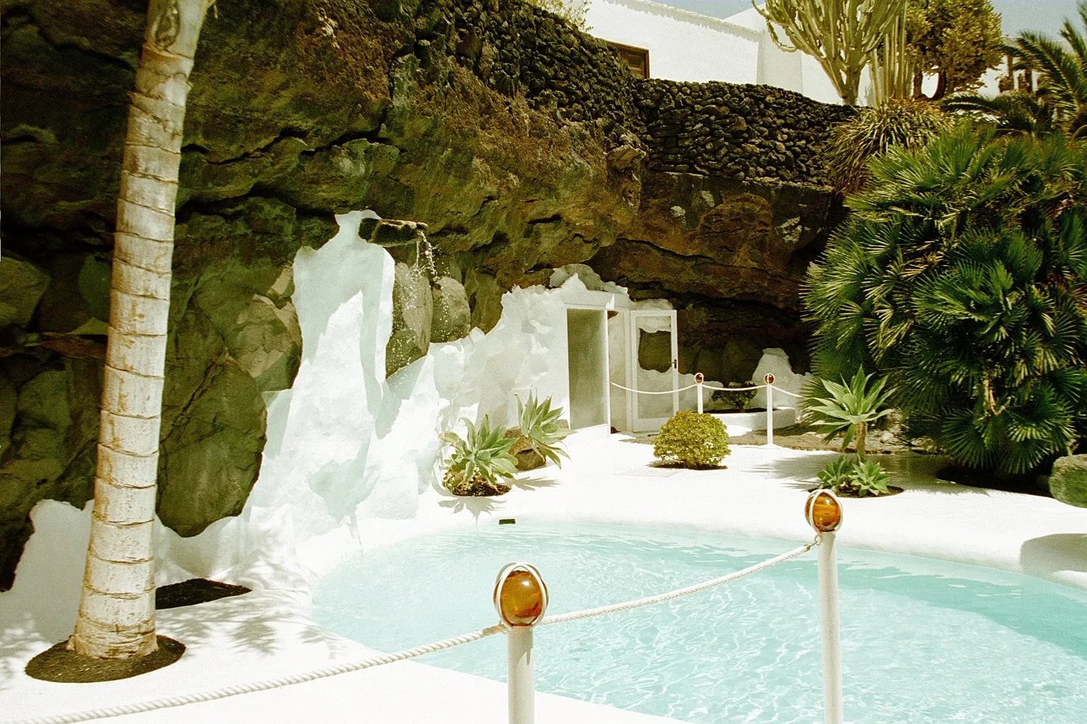 The Taro de Tahiche, Cesar Manrique's home built into lava, now the Fundacion Cesar Manrique, Lanzarote