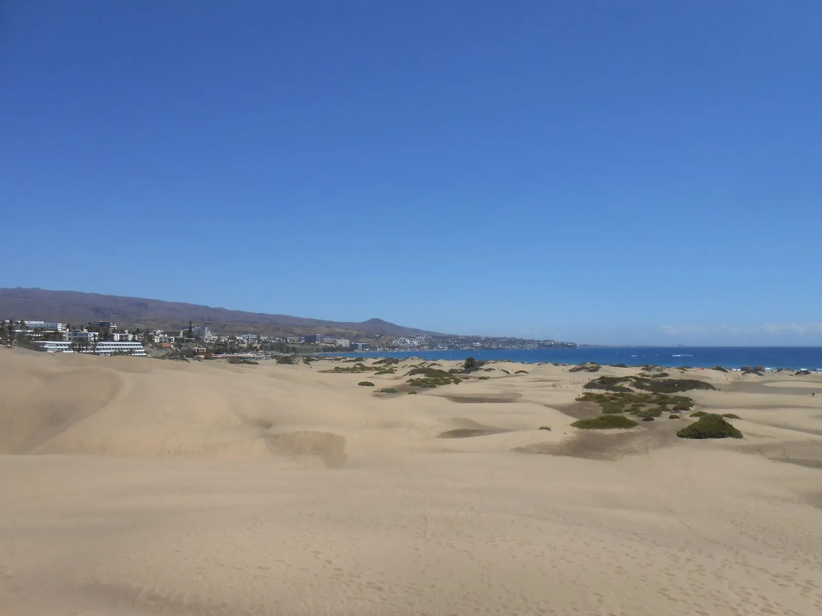 The rolling sand dunes of Maspalomas, Gran Canaria