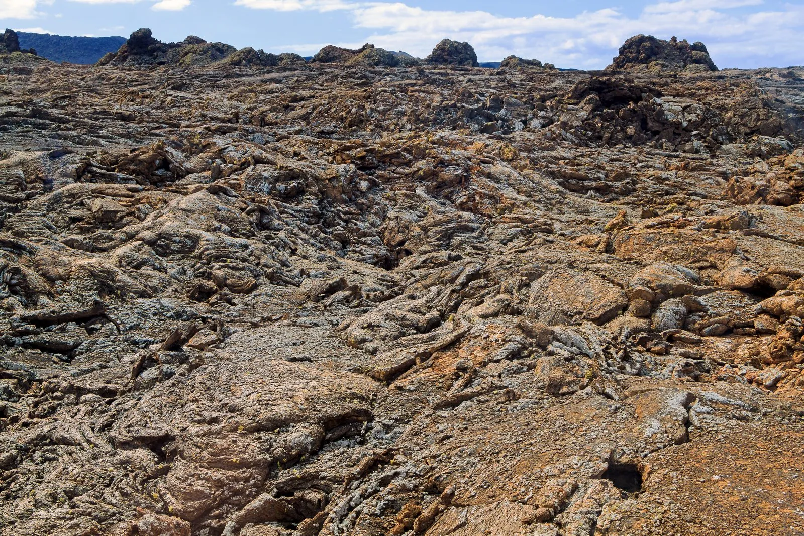 The otherworldly volcanic lava fields of Timanfaya National Park, Lanzarote