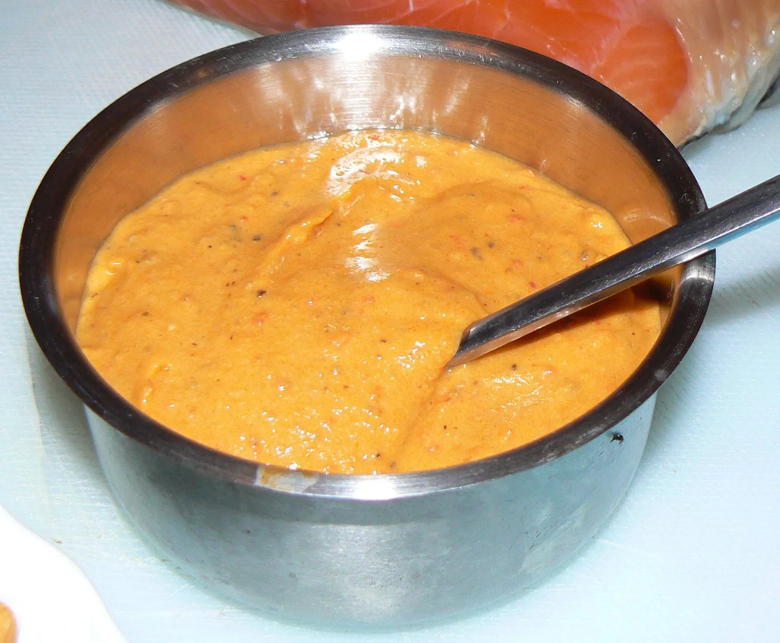 Almogrote cheese spread served with bread, a Canarian island speciality