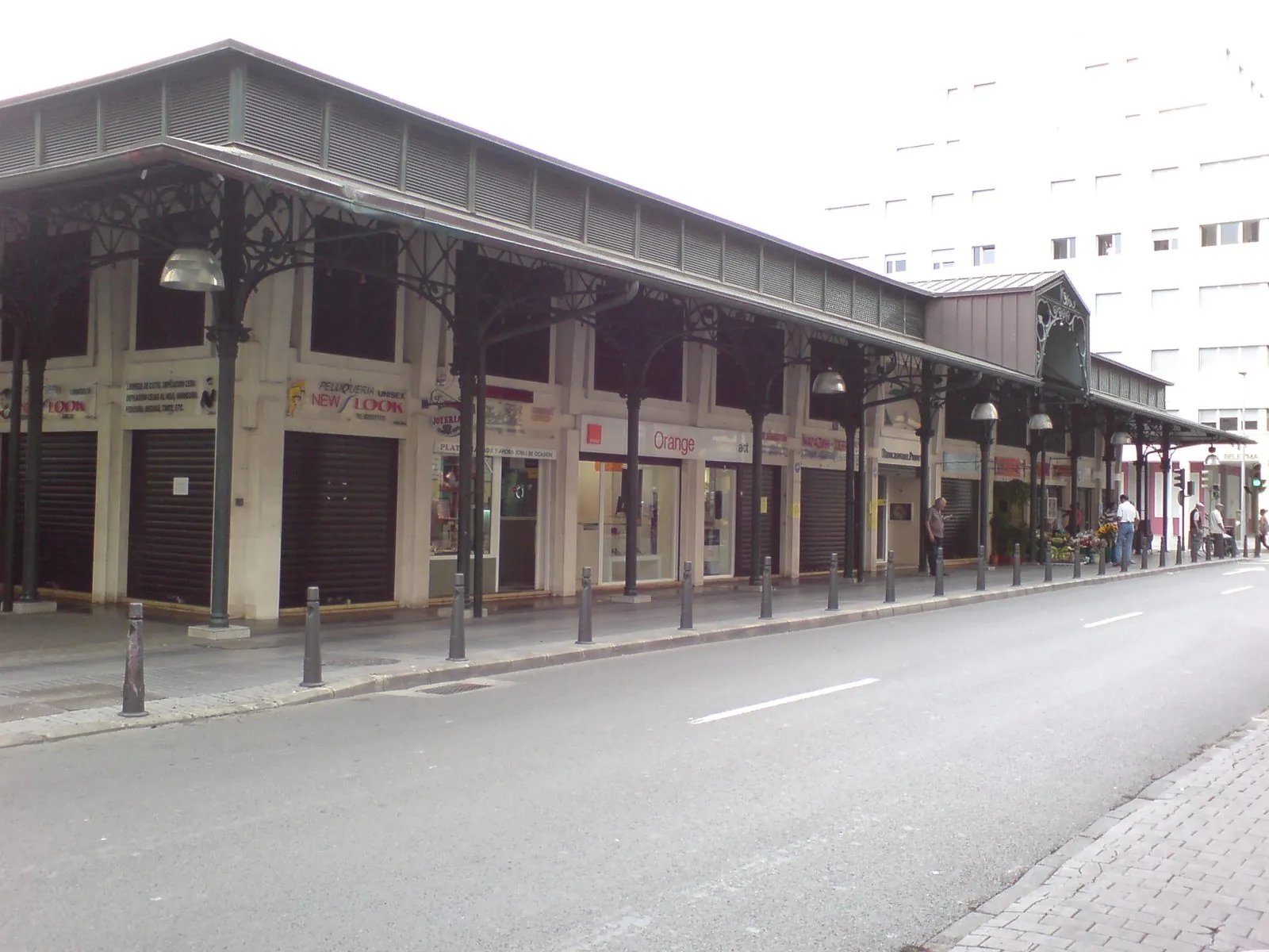 Mercado del Puerto-fachada poniente-Las Palmas de Gran Canaria