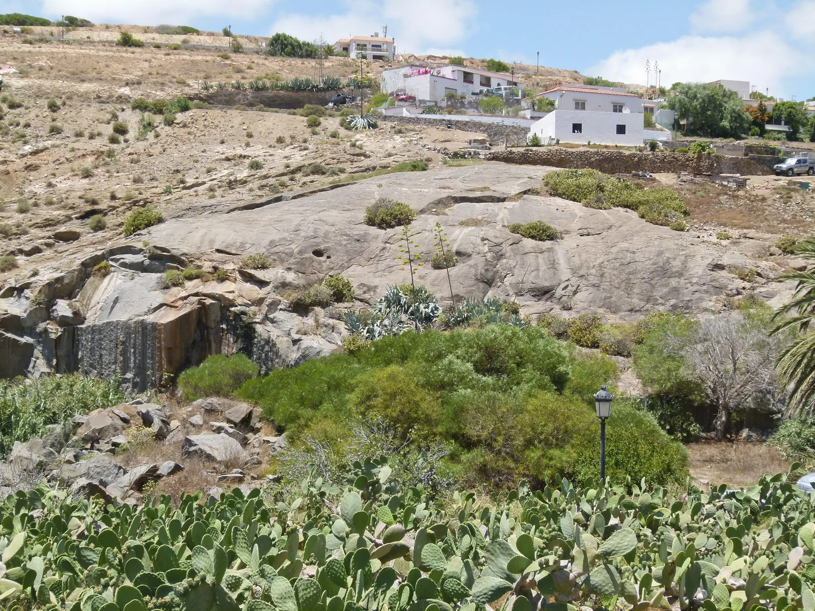 The white houses of the historic inland village of Betancuria, Fuerteventura
