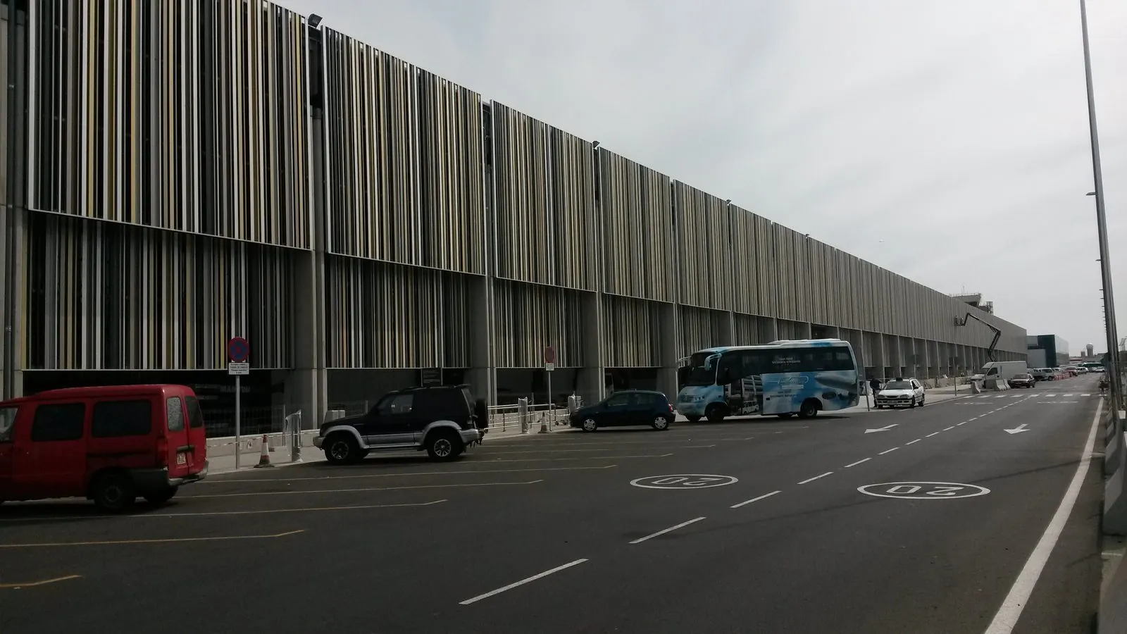 The terminal building of Gran Canaria Airport near Telde