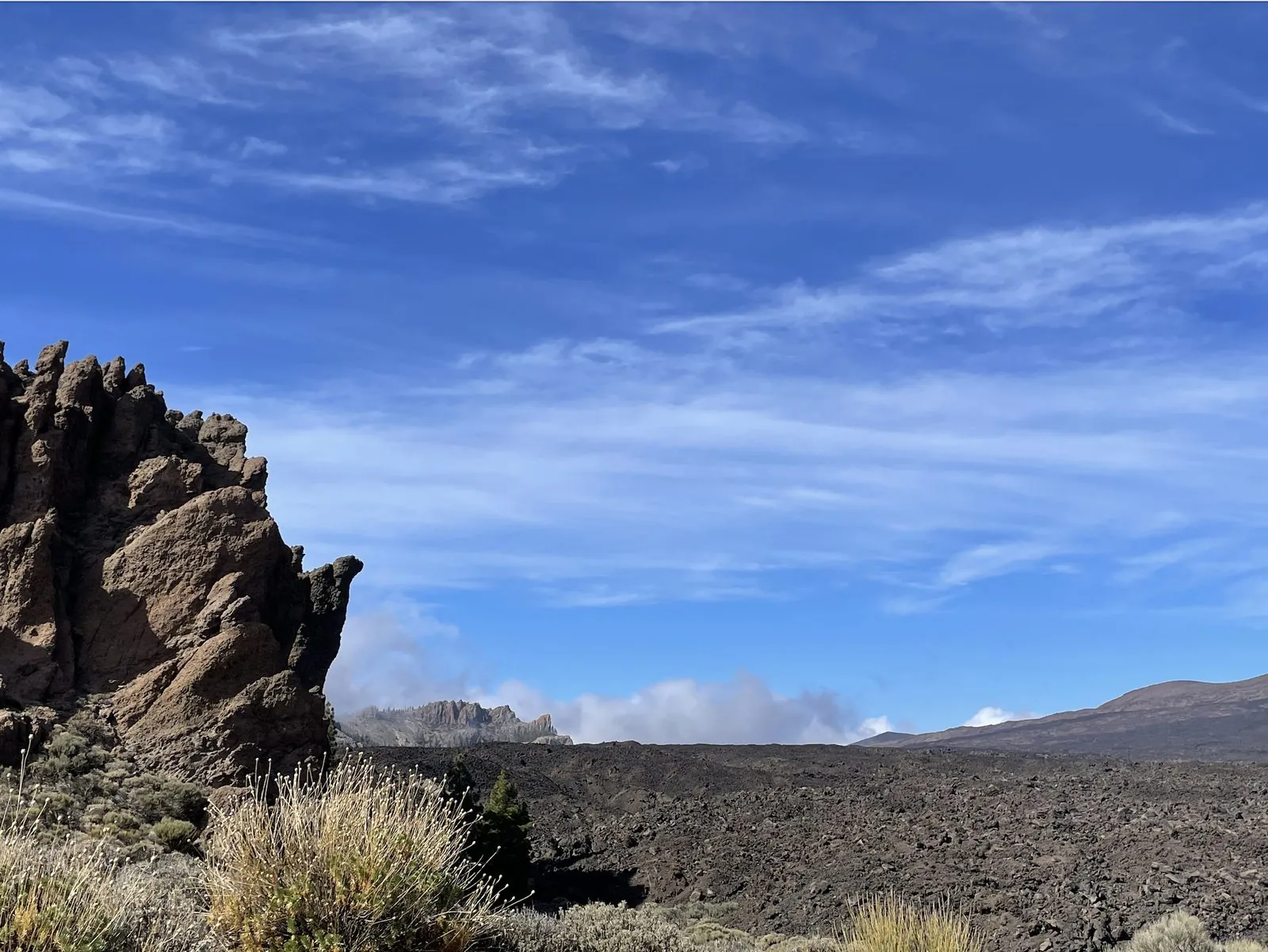 Otherworldly rock formations in Teide National Park, Tenerife
