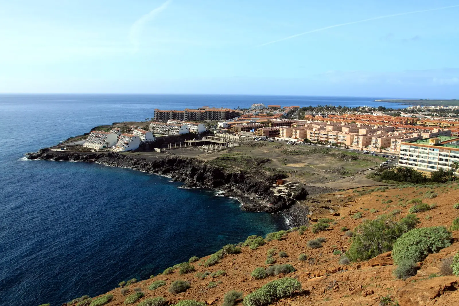 Tourist resort Costa del Silencio from Montana Amarilla in 2014 (2)