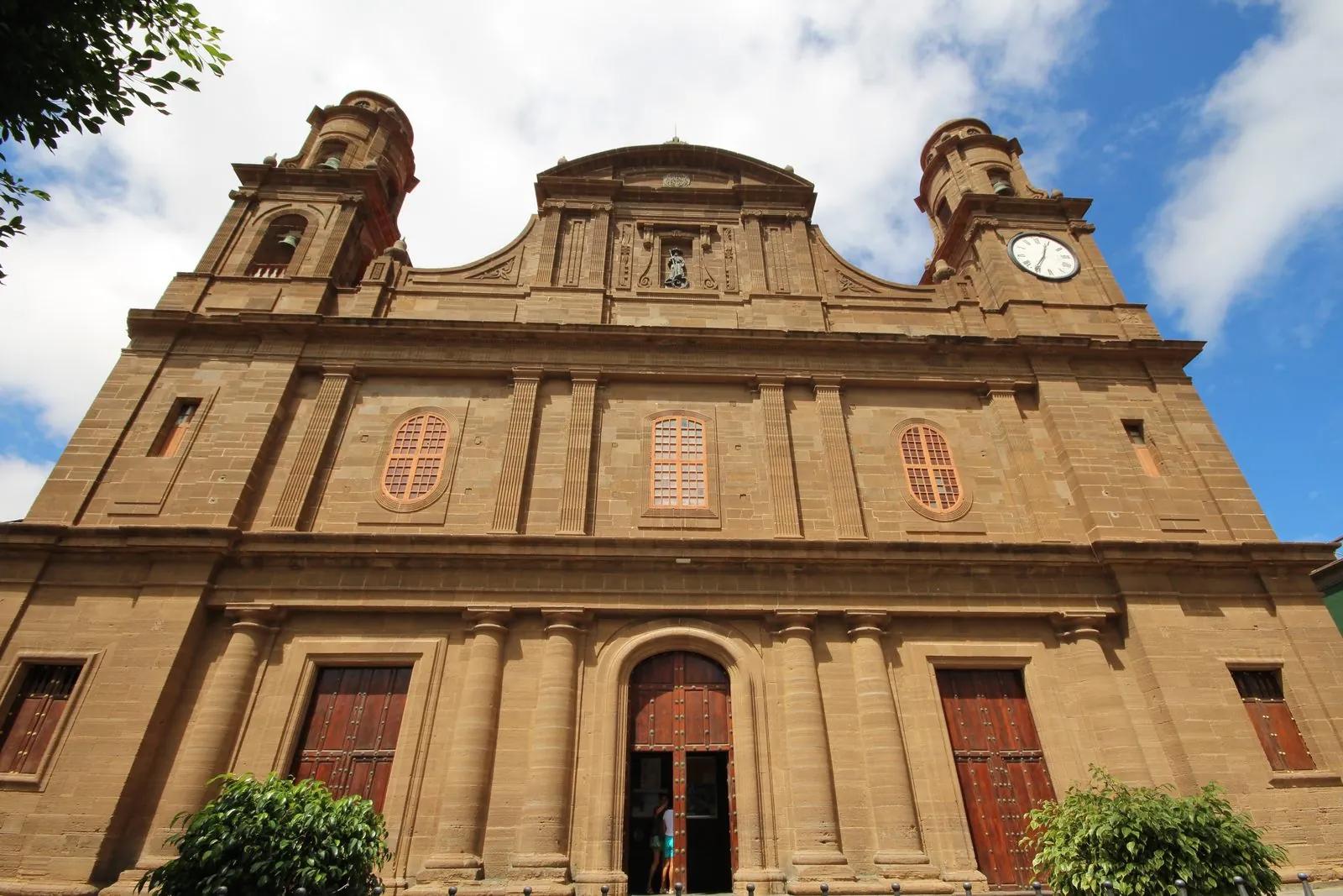 Church of Santiago de los Caballeros in the old town of Galdar, Gran Canaria