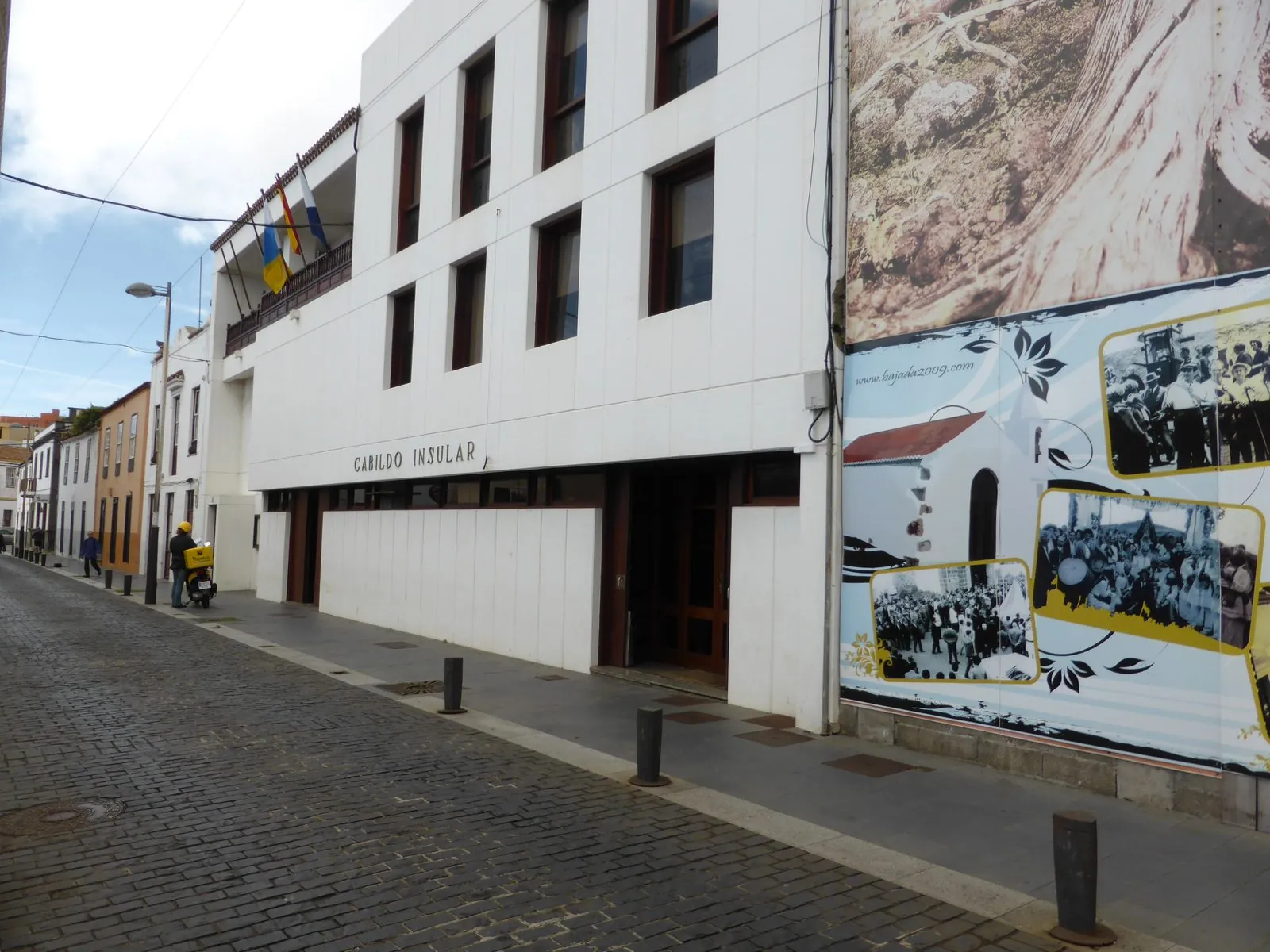 The Cabildo Insular island council building in Villa de Valverde, El Hierro