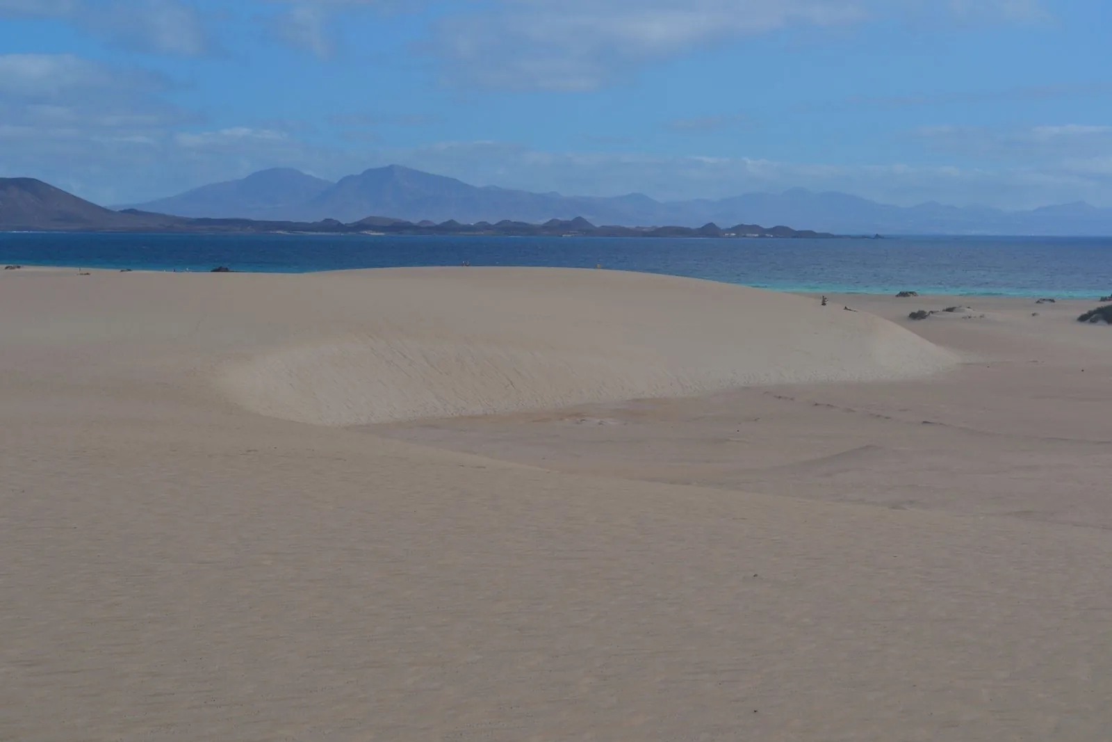 The white sand dunes of Corralejo Natural Park, Fuerteventura