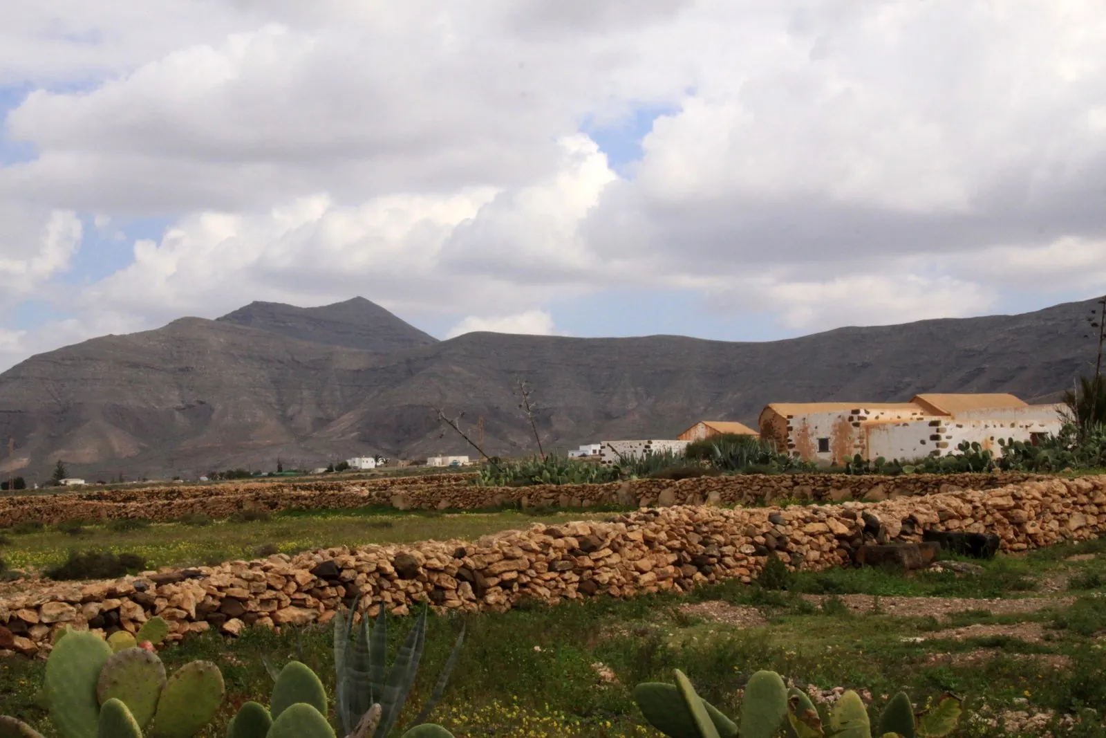 Traditional stone farmhouses of the Ecomuseo La Alcogida near Tefía, Fuerteventura