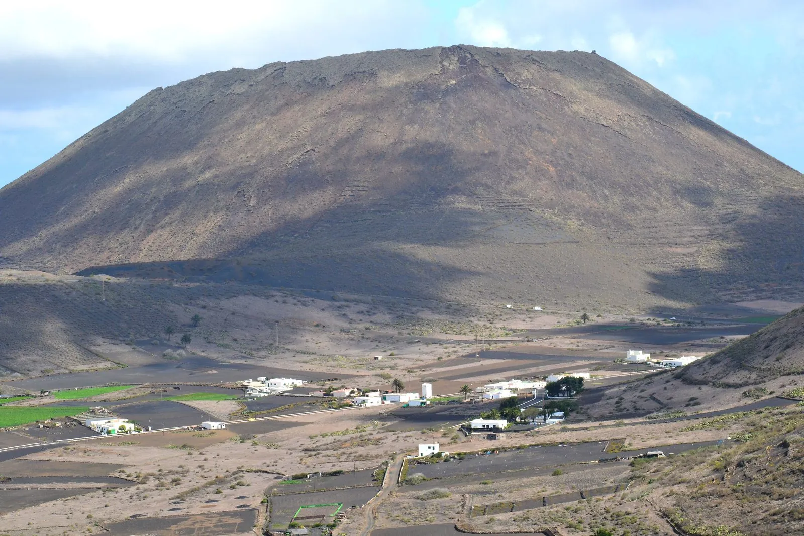 The village of Guinate in the green north of Lanzarote, home of the tropical park