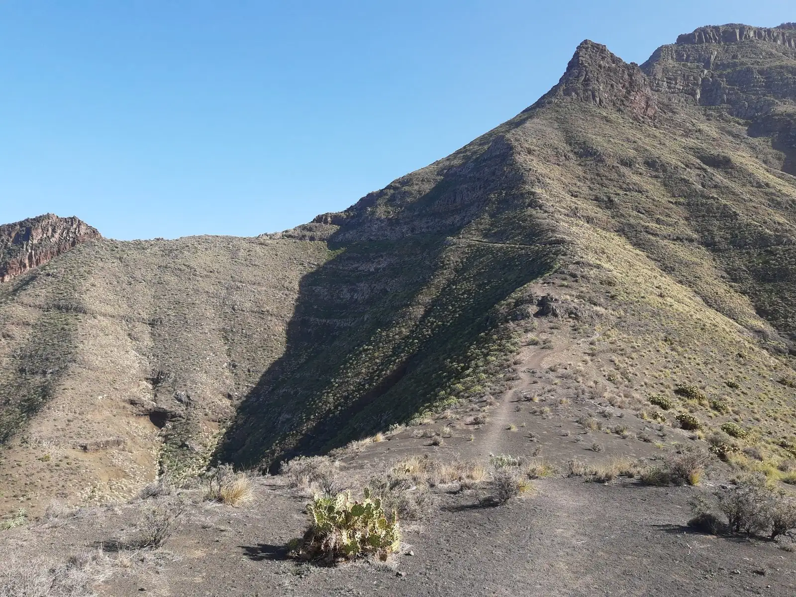 S 90 towards Tamadaba, Gran Canaria