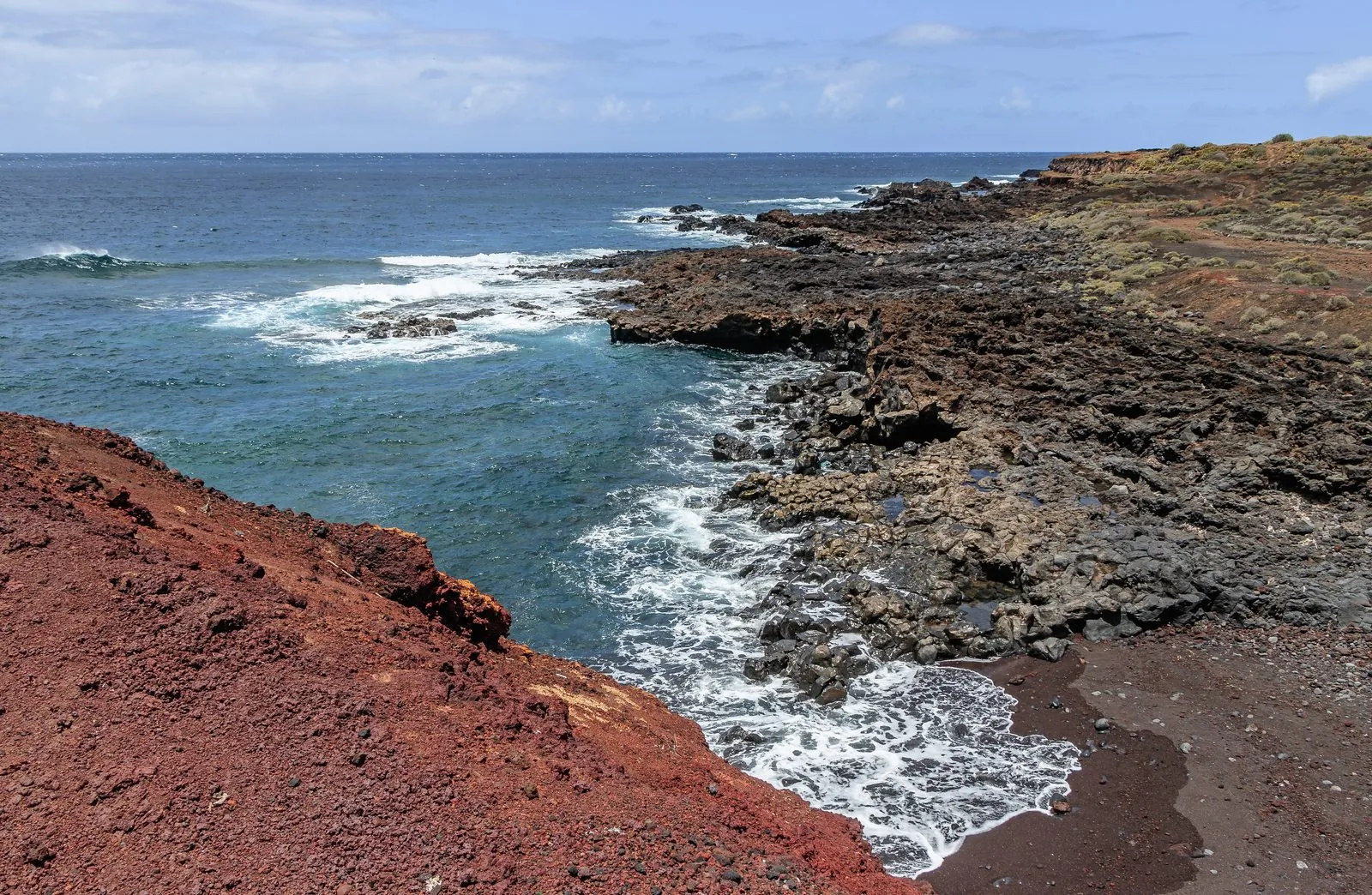 The rugged coast and lighthouse of Punta de Teno at the tip of the Teno massif, Tenerife