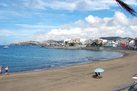 Arguineguin Gran Canaria the beach